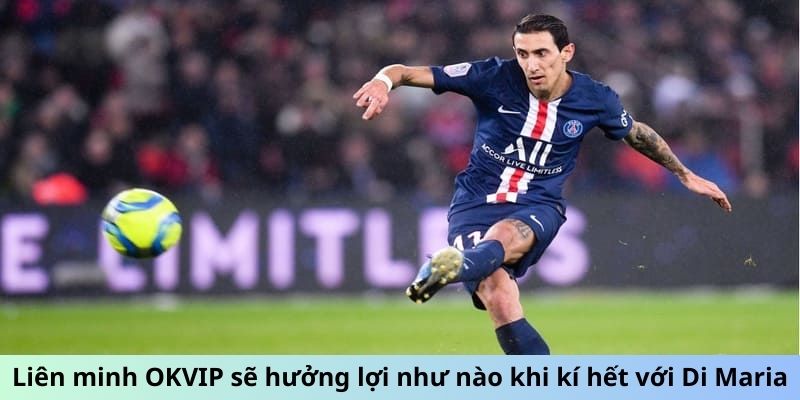 Liên minh OKVIP sẽ hưởng lợi như nào khi ký kết với Di Maria