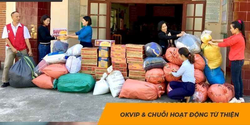 NEW88 kết hợp cùng OKVIP làm dự án thiện nguyện